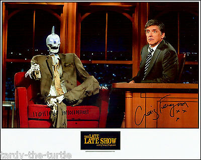 The Late Late Show with Craig Ferguson  8 x 10 Autograph Reprint  Geoff Peterson