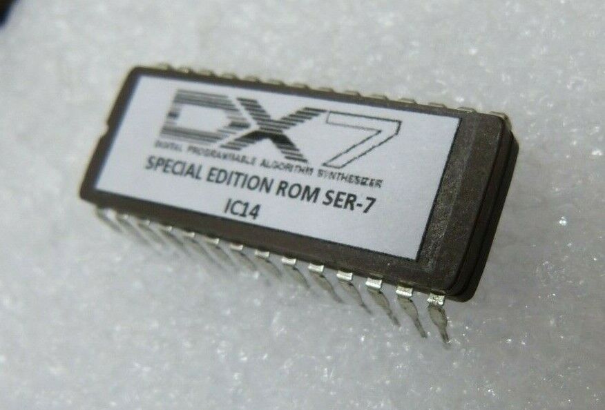 Yamaha Dx7 Mk1 Upgrade Ser-7 Firmware Rom "special Edition" Eprom