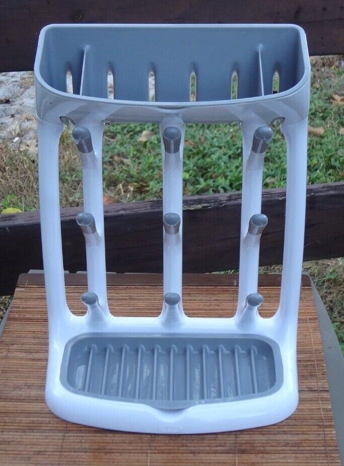 OXO Tot Space Saving Drying Rack Removable Base and Tray-Good Condition