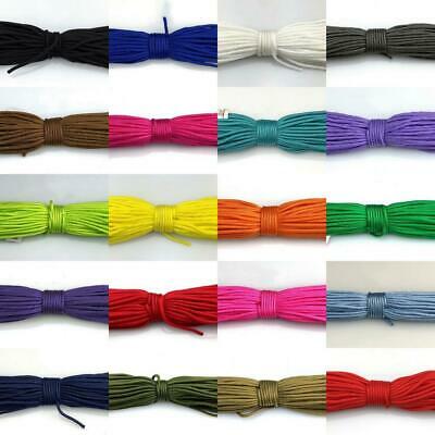 100 Feet 2mm Core Paracord Micro Cord Parachute Cord Tent Lanyard Rope Survival