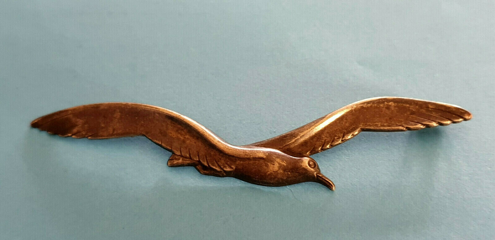 Vintage Sterling Silver Seagull Miniature.