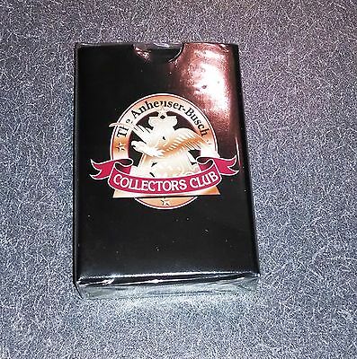 Anheuser Busch Collectors Club Playing Cards New