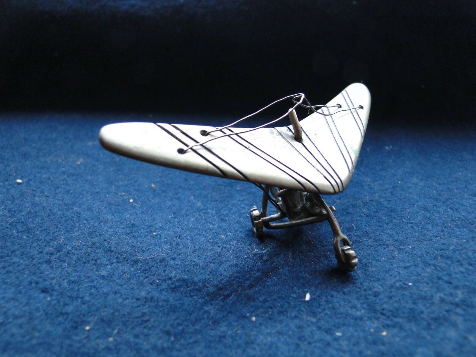 Sterling Silver Miniature Wind Sail Italy 1960,, Marked Sweet Item Nice Quality