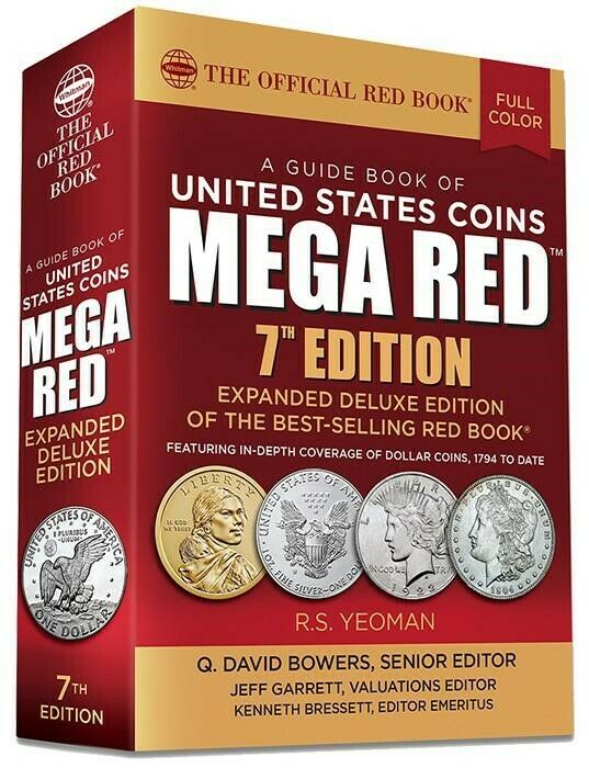 2022 New Mega Red Book Guide United States Coins Us Official Whitman Price List