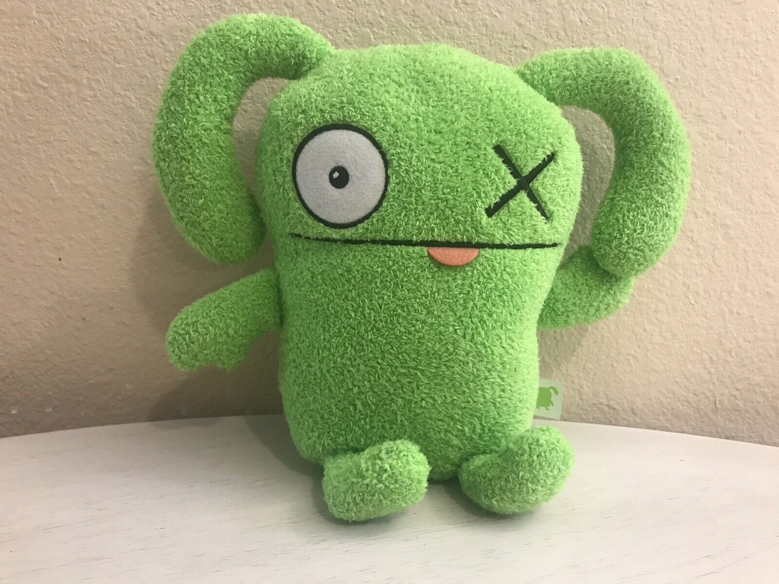 Ugly Dolls OX Plush 8” Green  Monster Bunny