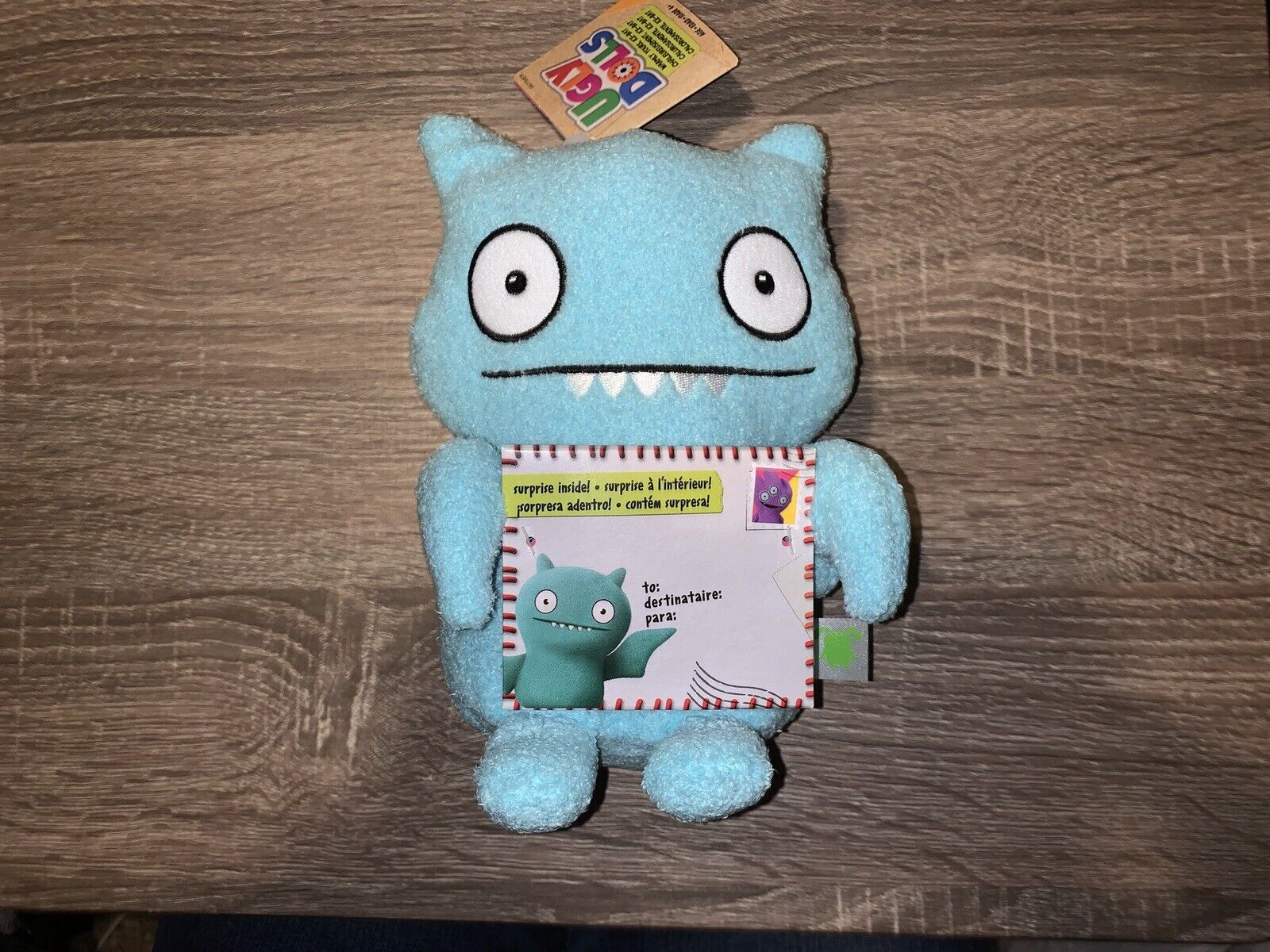 Ugly Dolls Yours Truly, Ice Bat 9” Plush Blue Uglydoll New With Tags Hasbro