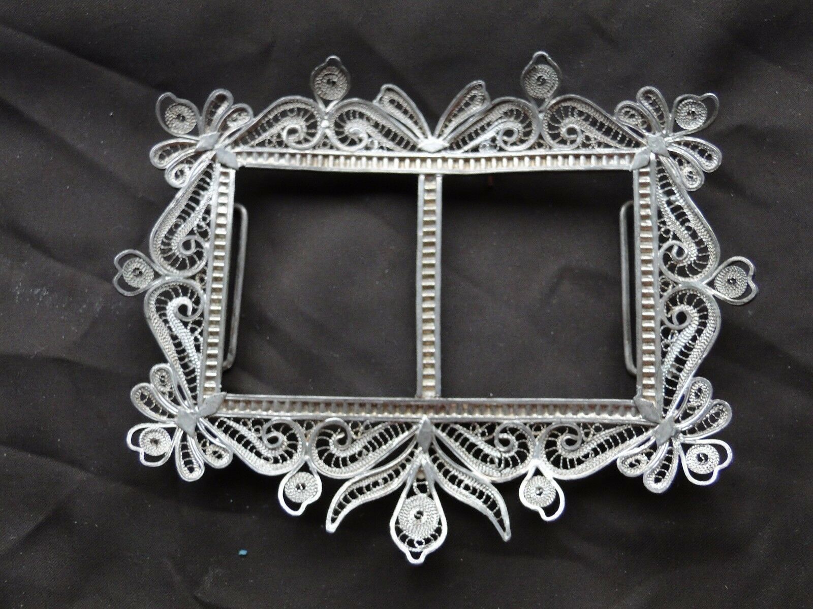 Miniature Filagree Frame Middle Eastern Sterling Silver Top Quality & Beautiful