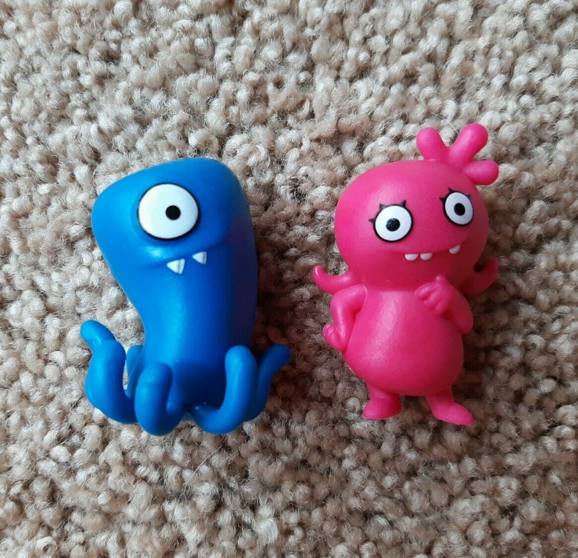 Hasbro 2018 UGLY DOLLS Pink and Blue Figurines