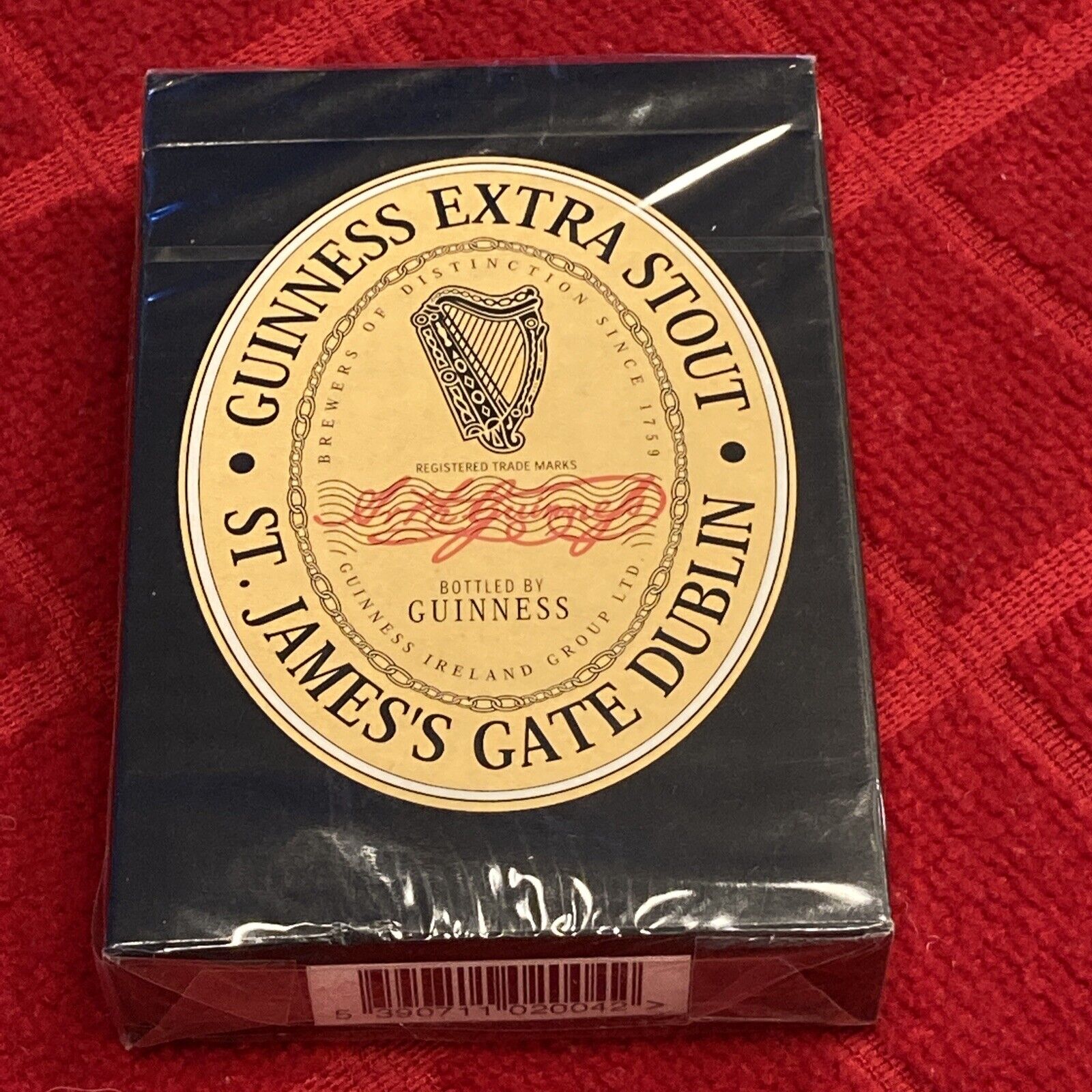 Vintage 1999 “guinness Extra Stout” Poster Deck Playing Cards-nip