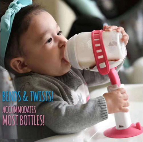 Baby Bottle Rack Free Hand Holder Feeder Bottles Self Feeding Original Easy Use