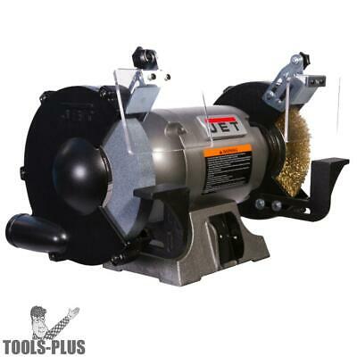 JET 577128 Shop Grinder with Grinding Wheel and Wire Wheel 8