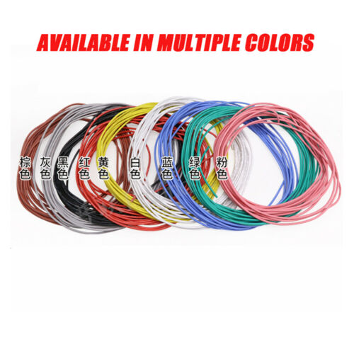 Super Soft Silicone Wire High Voltage Wire And Cable Ul3239 Color 14AWG-30AWG