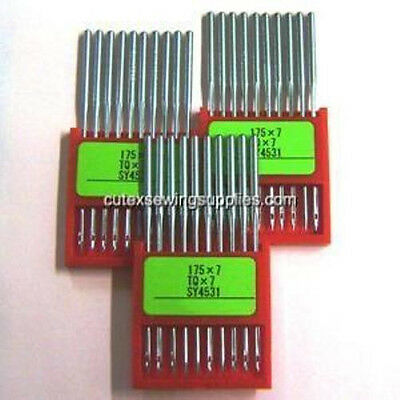 Organ 175X7 TQX7 Industrial Button Sewer Sewing Machine Needles - Pack of 30
