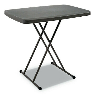 Iceberg 65491 Indestructables TOO 1200 Series Resin Folding Table (Charcoal) New