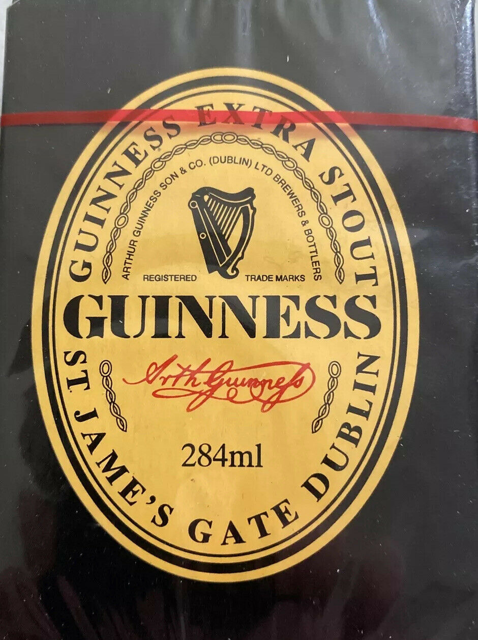 guinness playing cards