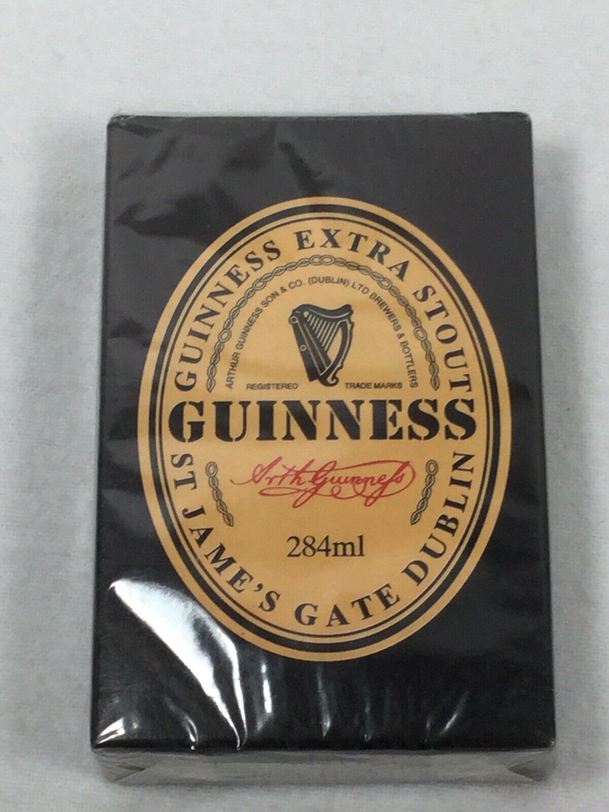 Guinness Playing Cards New Sealed Extra Stout Beer Deck St Jame’s Gate Dublin