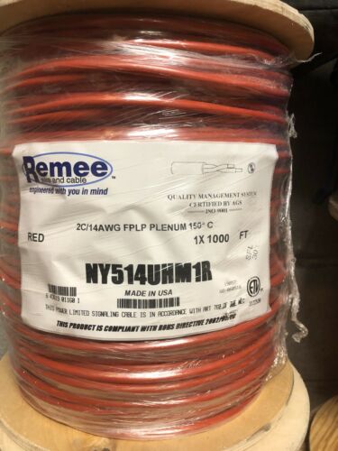 FIRE ALARM cable,FPLP PLENUM 150c NYC approved.16/2,14/2,16/4,14/4.