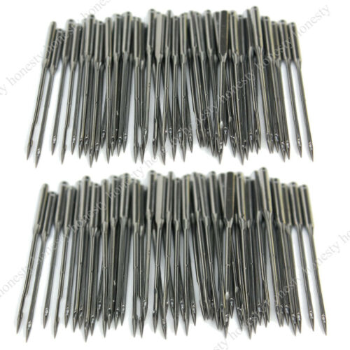 50pcs Home Sewing Machine Needle 11/75,12/80,14/90,16/100,18/110 Fit For Singer