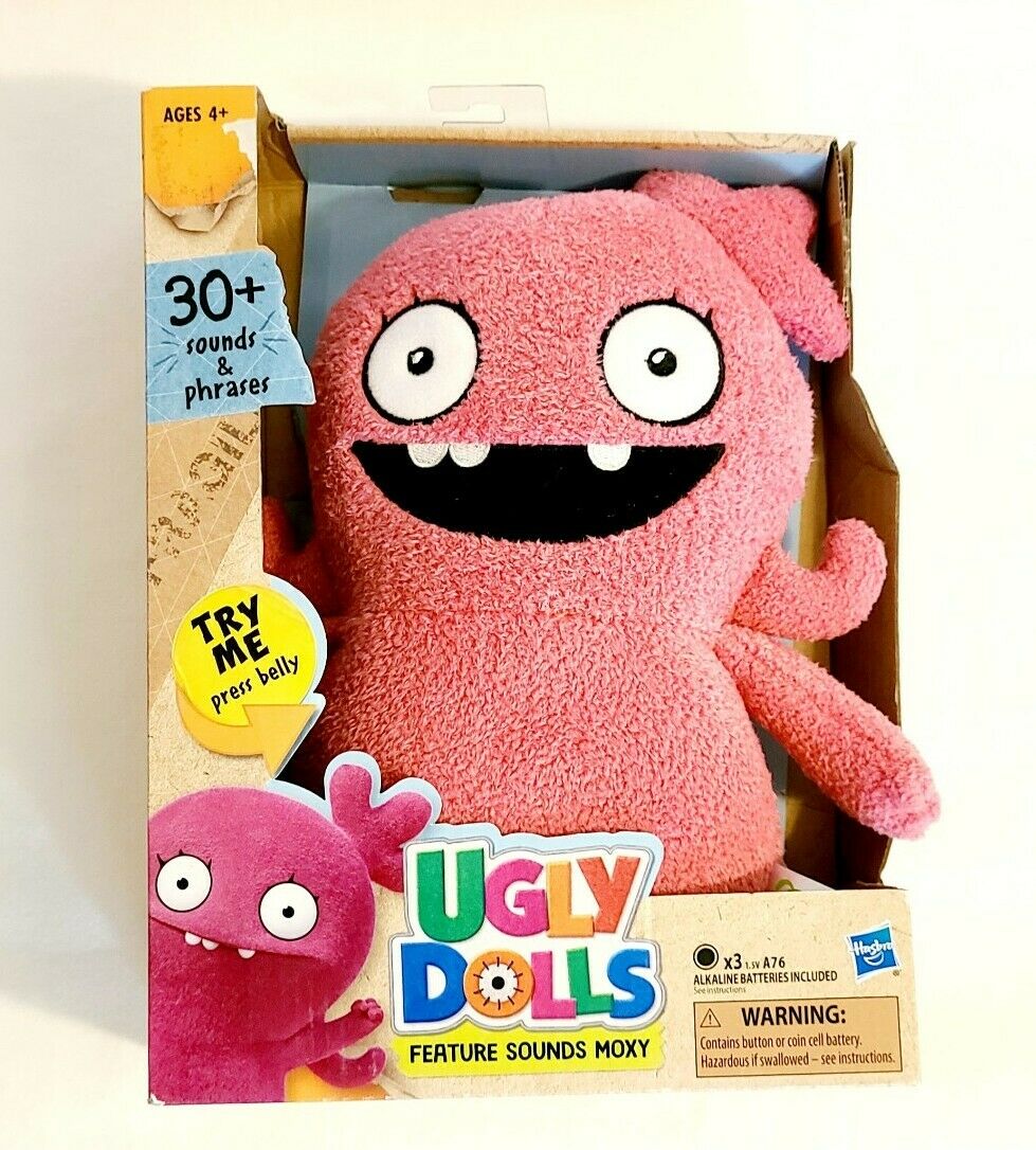 Ugly Dolls Feature Sounds Moxy 30 + Sounds & Phrases/ Hasbro/ Free Shipping