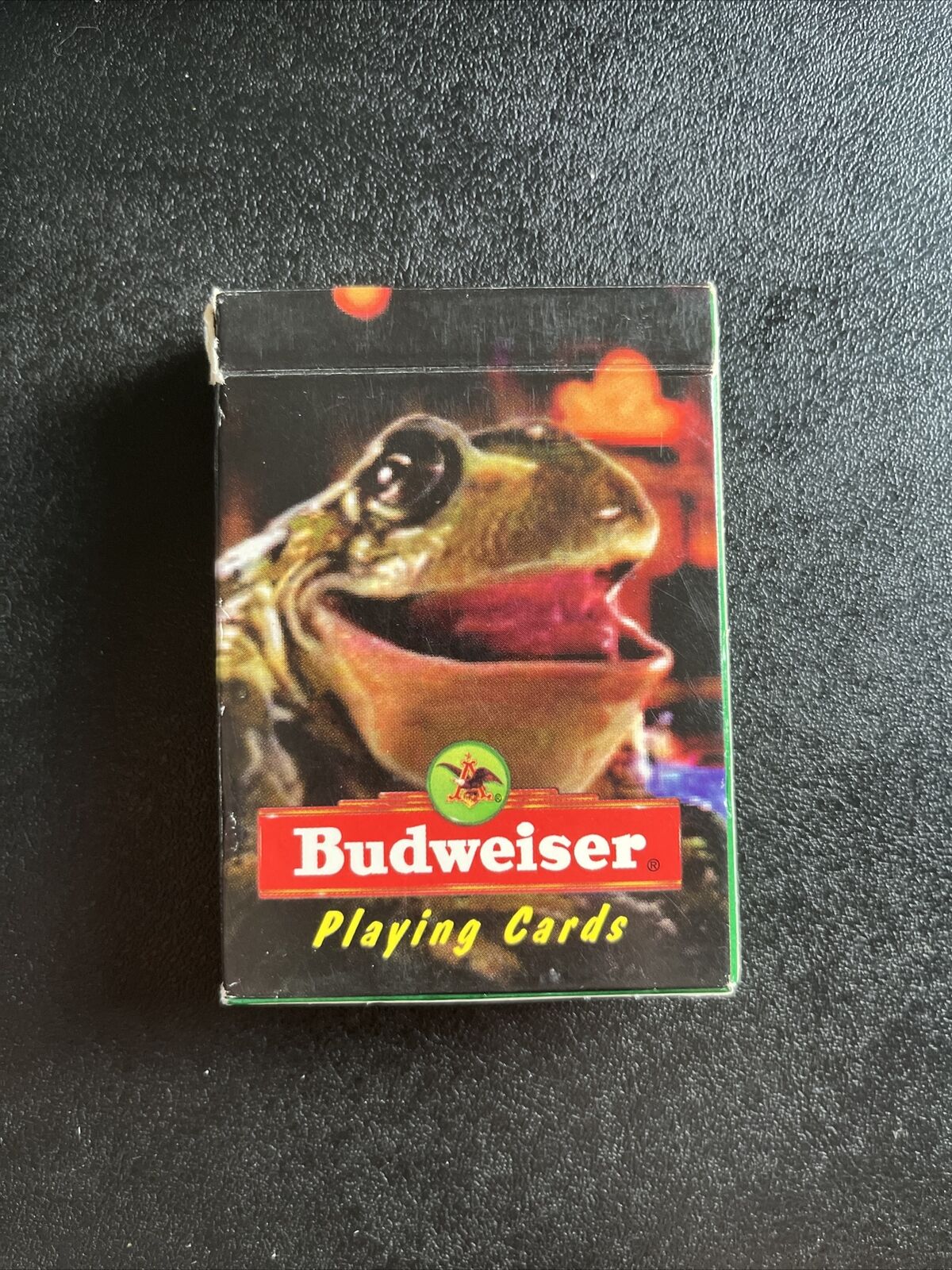 Budweiser Frog Deck Playing Cards Vintage 1996 Anheuser-Busch Advertising