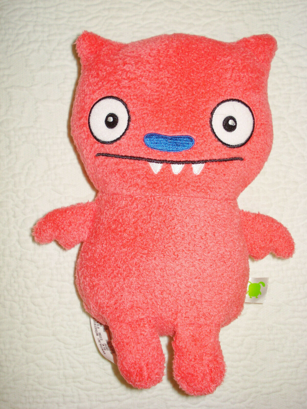 Plush Pink 9" Ugly Doll With Bean Bottom By Hasbro