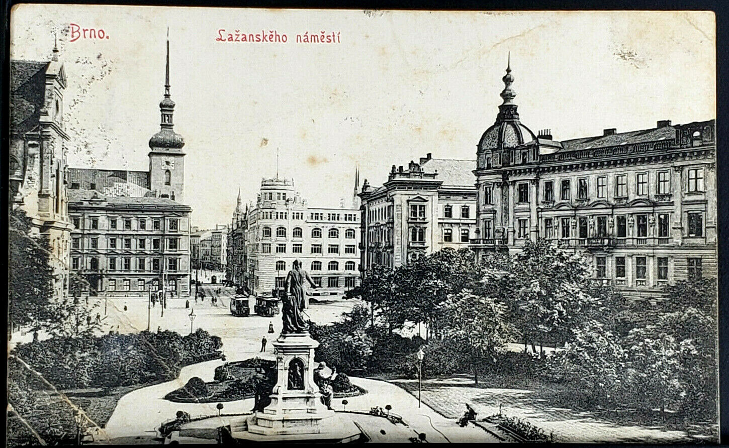 Antique Postcard  Brno Czechoslovakia Early 1900's