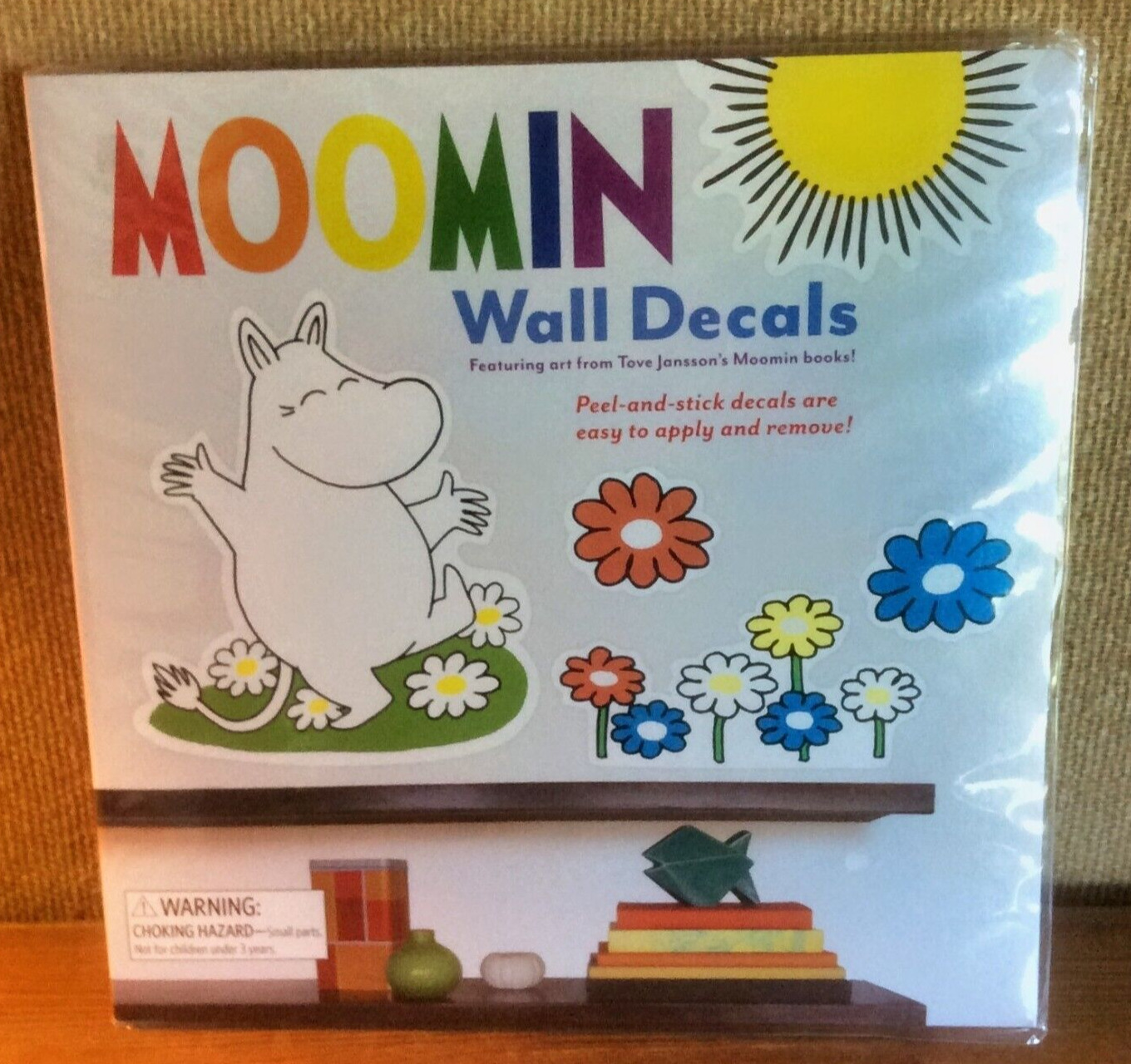 Moomin Wall Art Decals From Tove Jansson's Books Peel Stick Decals Full Color