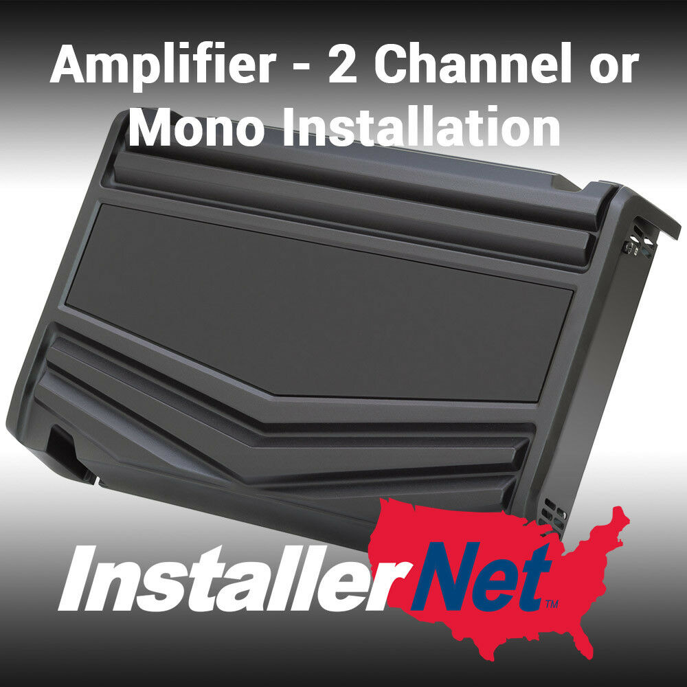 Car Amplifier Installation from InstallerNet - 2 channels - Lifetime Warranty
