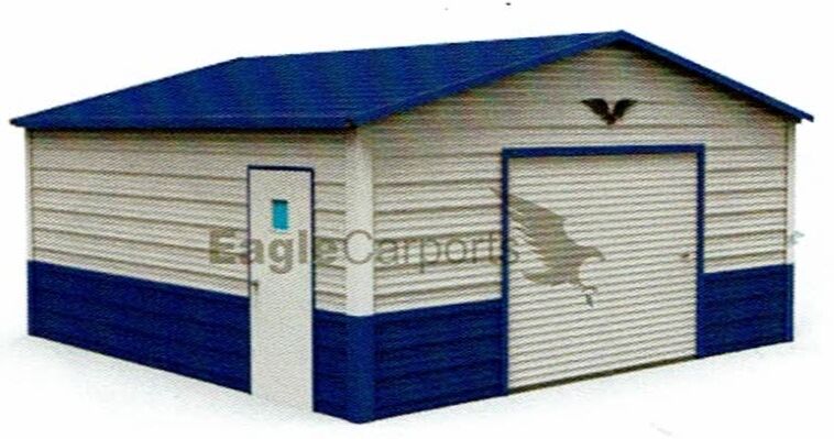 Garage, 20x21  All Steel Installed Price!  - Serving Most States (prices Vary)
