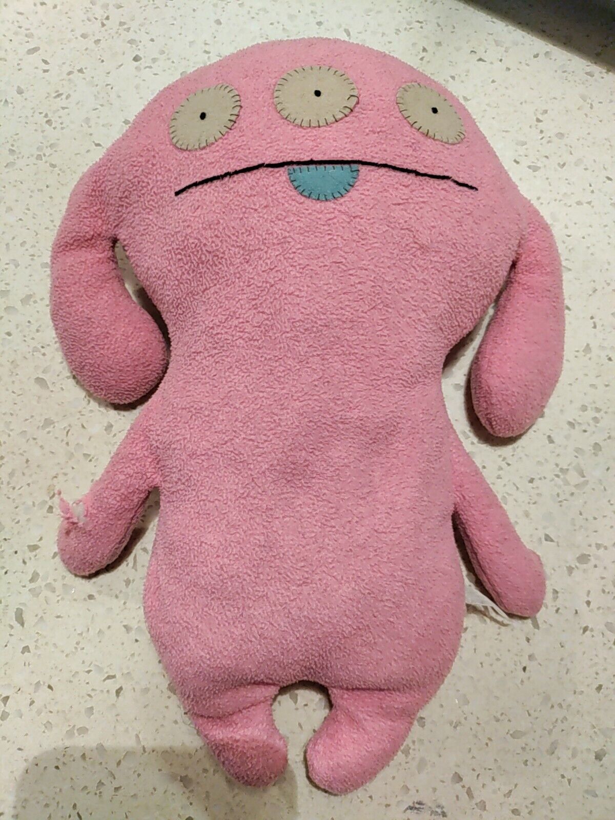Ugly Doll Peaco 14” Pink Collectible Plush Toy Pretty Ugly Llc Vintage 2004