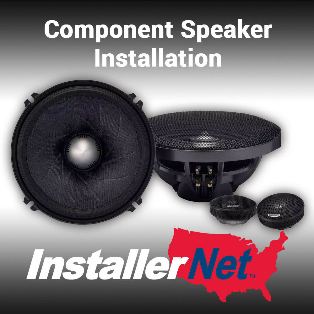 Car Component Speaker Installation from InstallerNet - Lifetime Warranty