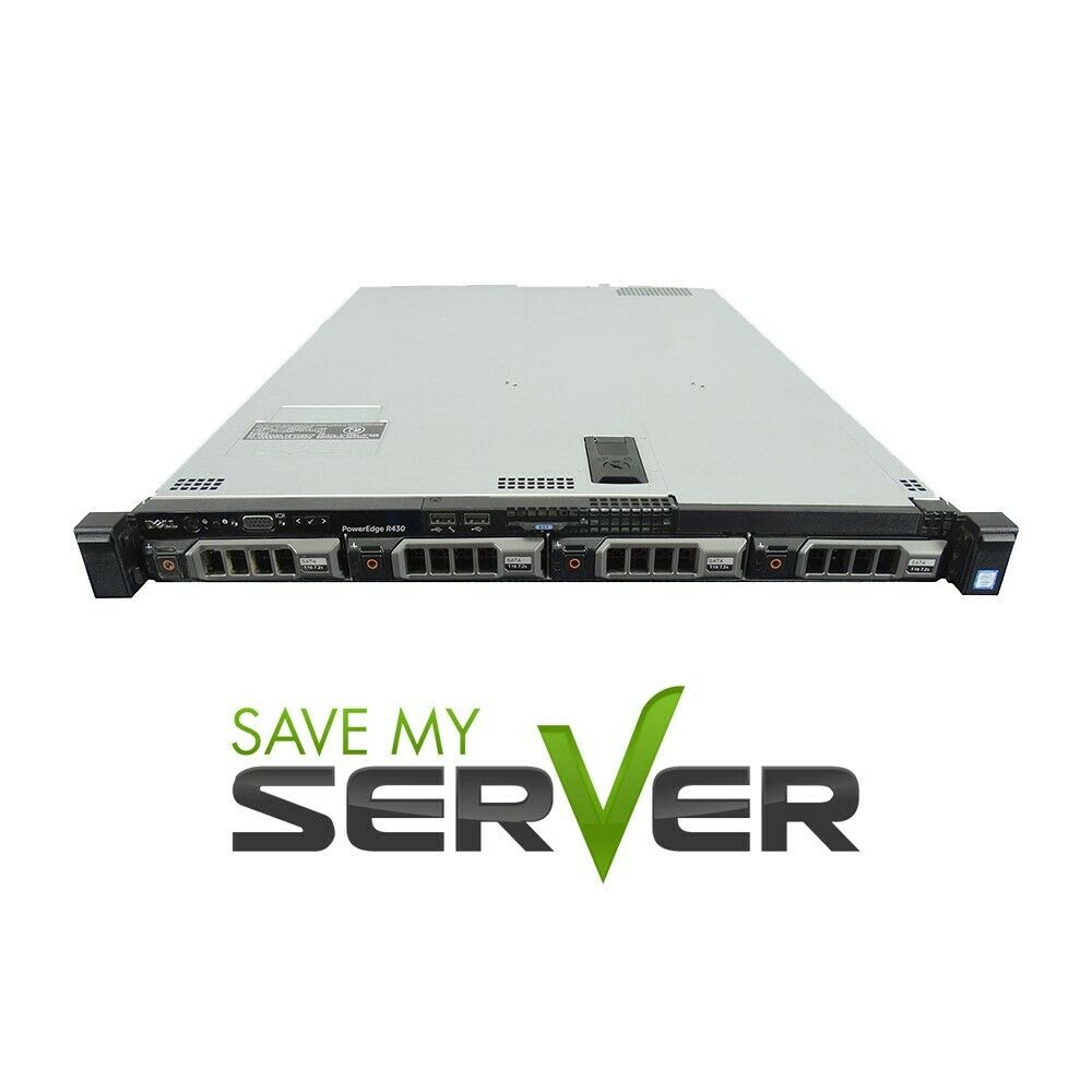Dell Poweredge R430 Server | 2x E5-2660v3 20 Cores | 32gb | H730 | 6tb Storage