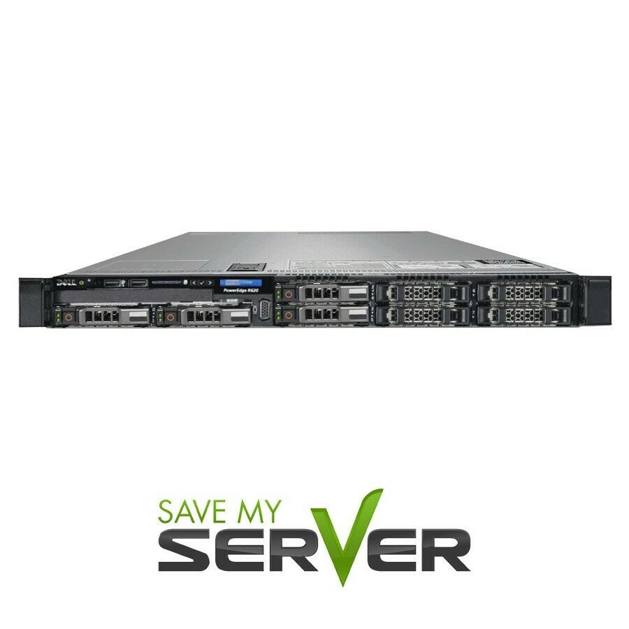 Dell Poweredge R620 Server | 2x E5-2670 2.6gh =16cores | 64gb | H710 | 4x 600gb