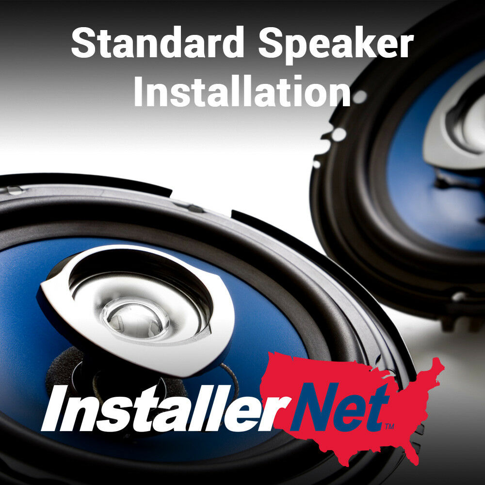 Car Standard Speaker Installation from InstallerNet - Lifetime Warranty