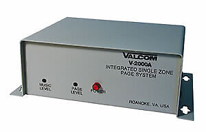 Valcom Vc-v-2000a Page Control - 1 Zone 1way